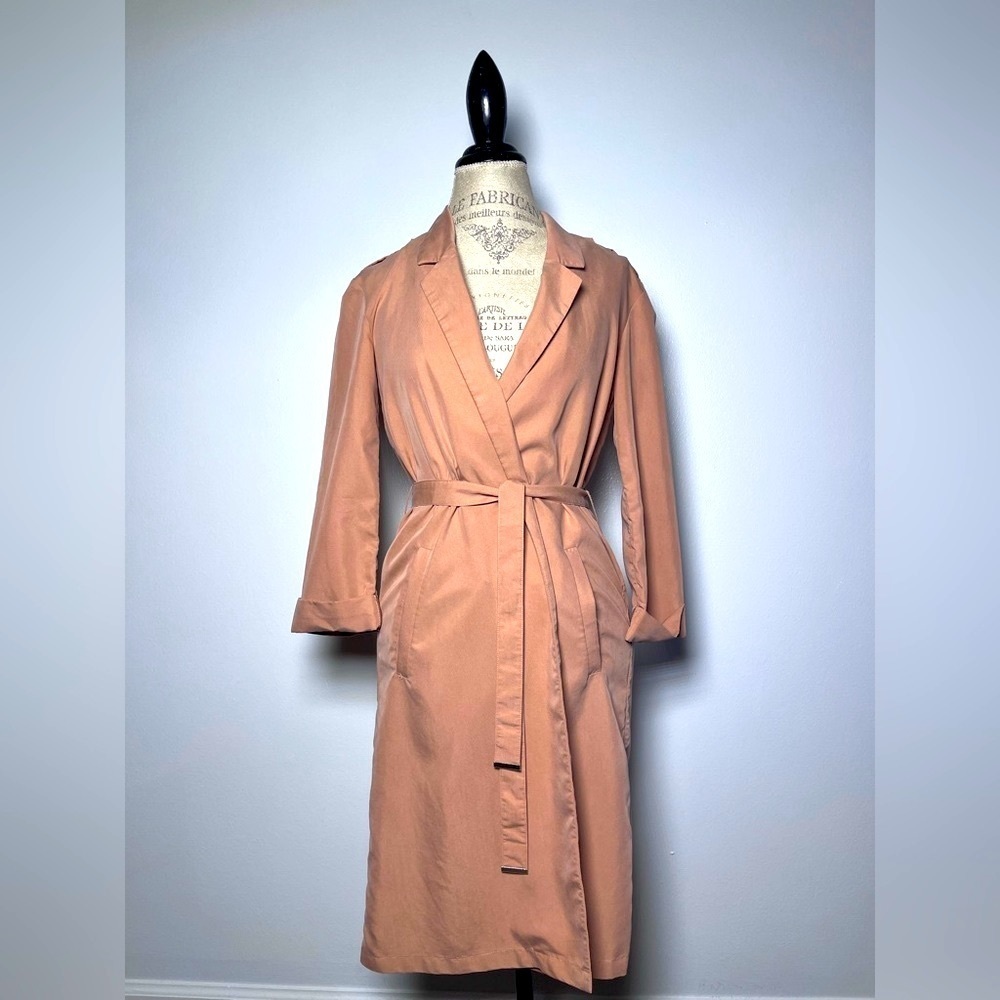 Long blazer duster coat